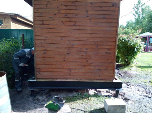 Фундамент на винтовых сваях 6x4м